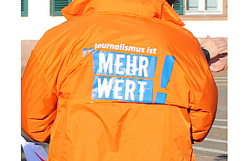 „Ein Tarif für alle!", forderten Redakteurinnen und Redakteure im Norden - und hatten Erfolg. Foto: Sonja Lehnert