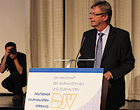 Michael Konken, DJV-Bundesvorsitzender. Foto: Sonja Lehnert