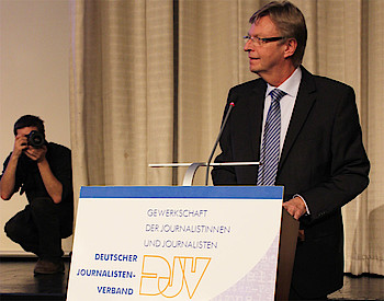 Michael Konken, DJV-Bundesvorsitzender. Foto: Sonja Lehnert