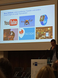 Neue Skillsets - Erwartungen an junge Journalisten. Foto: Sonja Lehnert