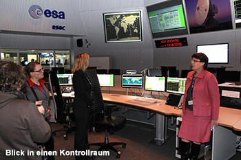 Blick in einen Kontrollraum. Foto: Dieter Erlenbach